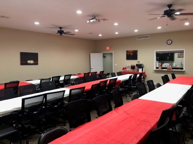 Cloud County Conference Room - Kitchen View