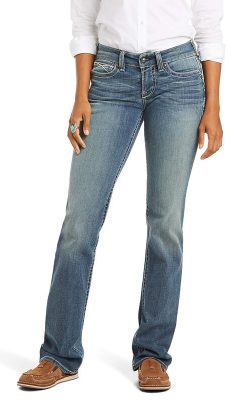 R.E.A.L. Mid Rise Stretch Icon Straight Leg